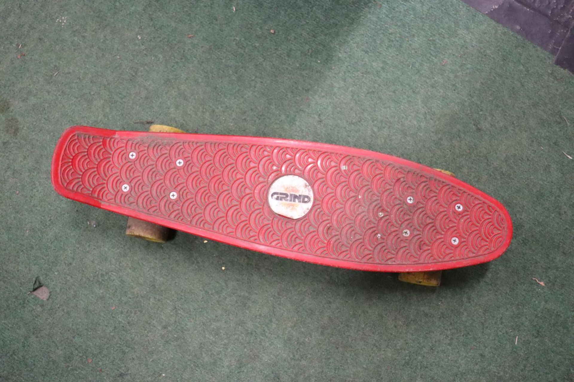 A VINTAGE SKATEBOARD