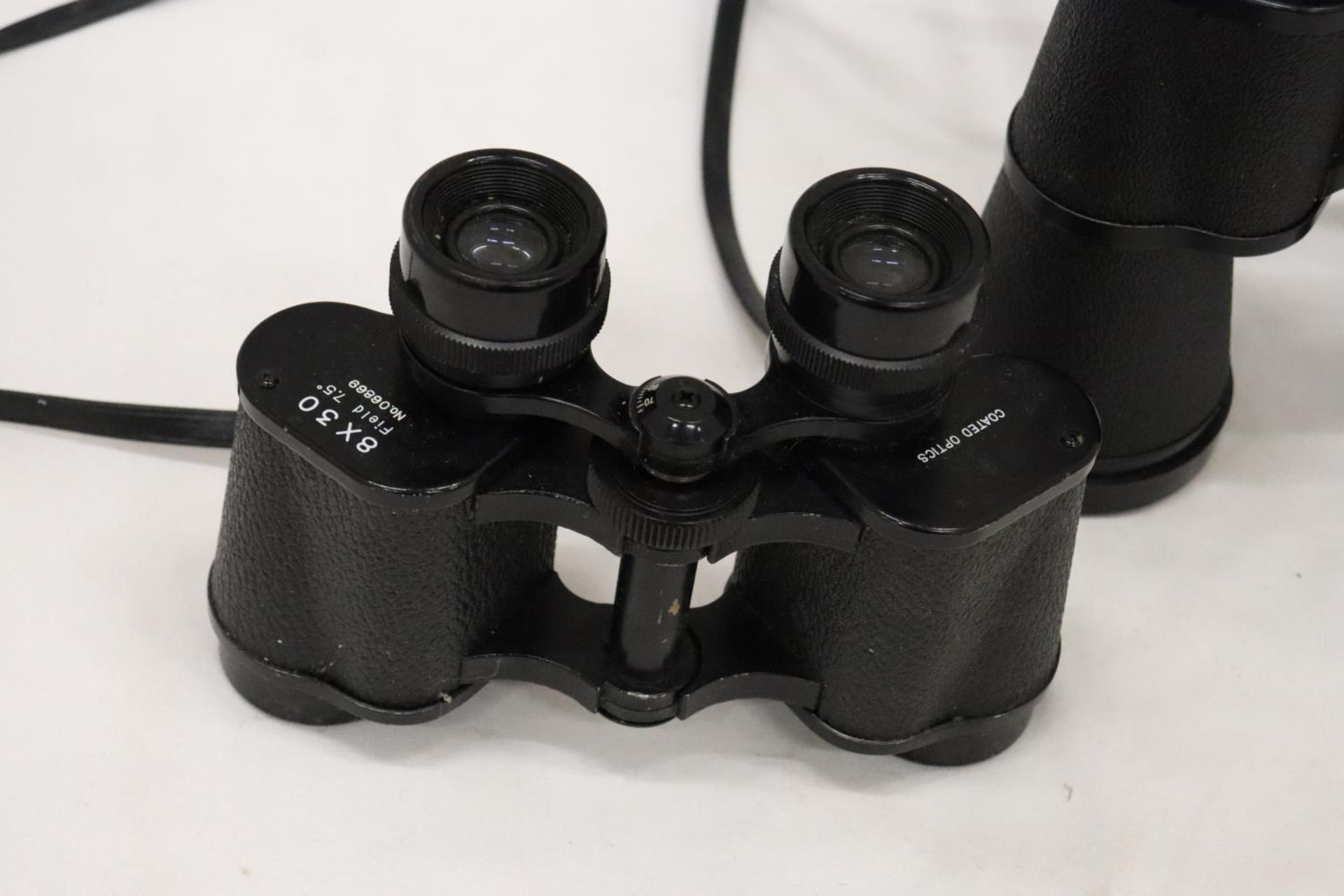 TWO PAIRS OF BINOCULARS SUPER ZENITH 20 X 50 AND FIELD GLASSES 8 X30 - Image 2 of 6