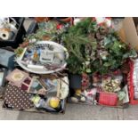 AN ASSORTMENT OF HOUSEHOLD CLEARANCE ITEMS