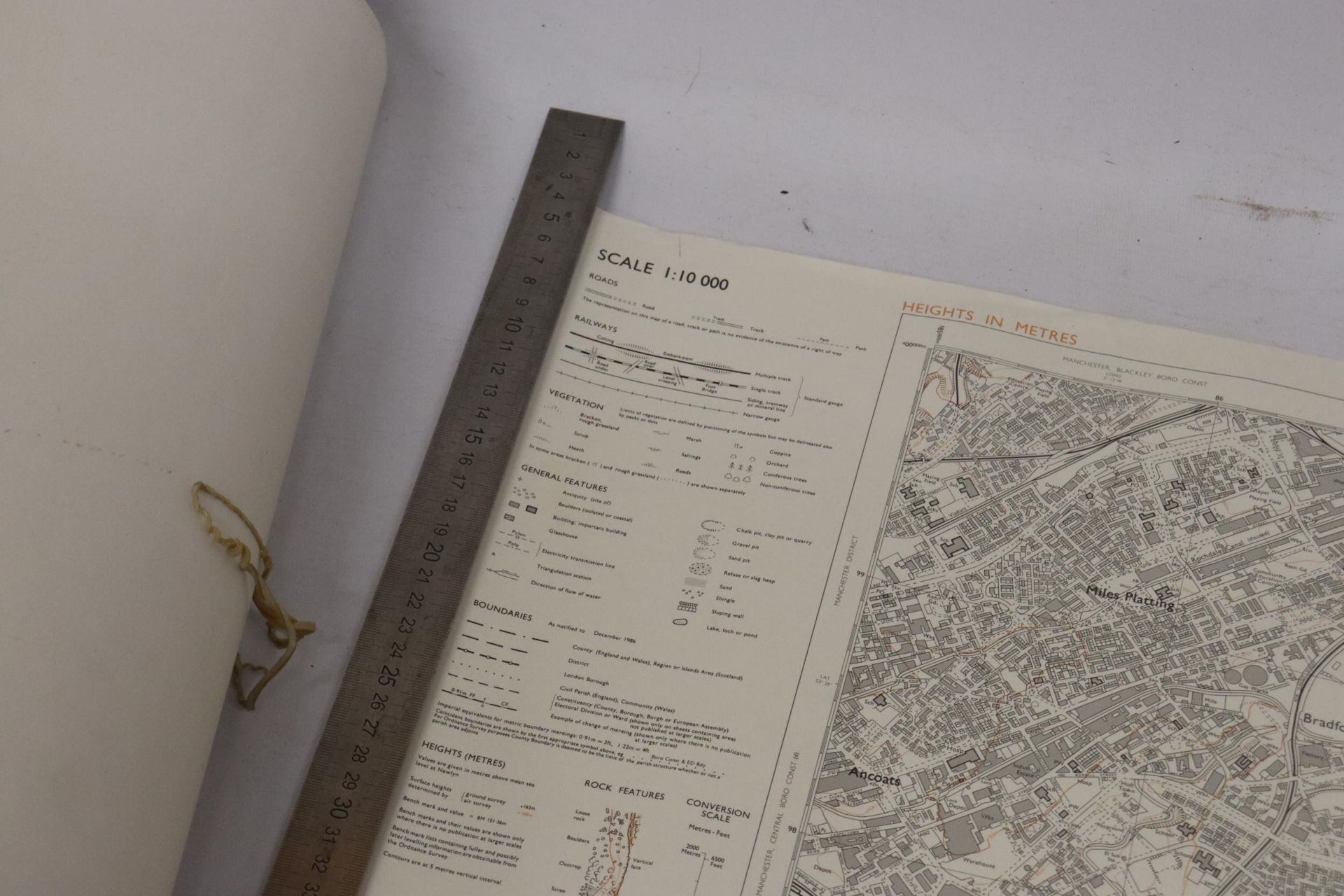 A LARGE QUANTITY OF ORDNANCE SURVEY MAPS TO INCLUDE GREATER MANCHESTER COUNTY, CHESTER, CHESHIRE, - Image 9 of 11