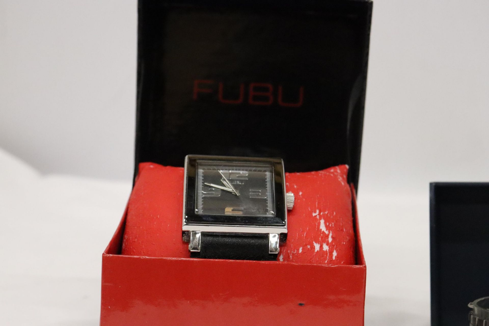 TWO WATCHES TO INCLUDE A TIMEX DIGITAL AND FUBU BOTH WORKING AT TIME OF CATALOGING NO WARRANTY GIVEN - Image 5 of 6