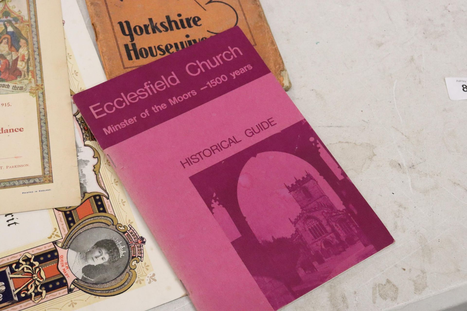 A COLLECTION OF MIXED EPHEMERA TO INCLUDE YORKSHIRE RECIPES BY YORKSHIRE HOUSEWIVES, OVERSEAS - Image 2 of 8