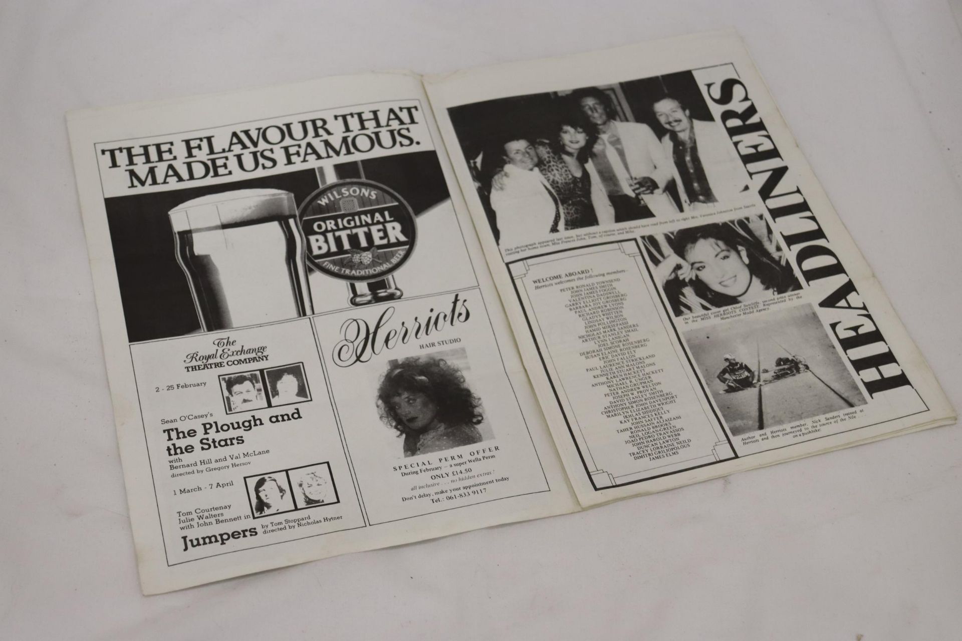 A 'HERRIOTS LEISURE', QUAY STREET, MANCHESTER, 1984 NEWSLETTER - Bild 3 aus 3