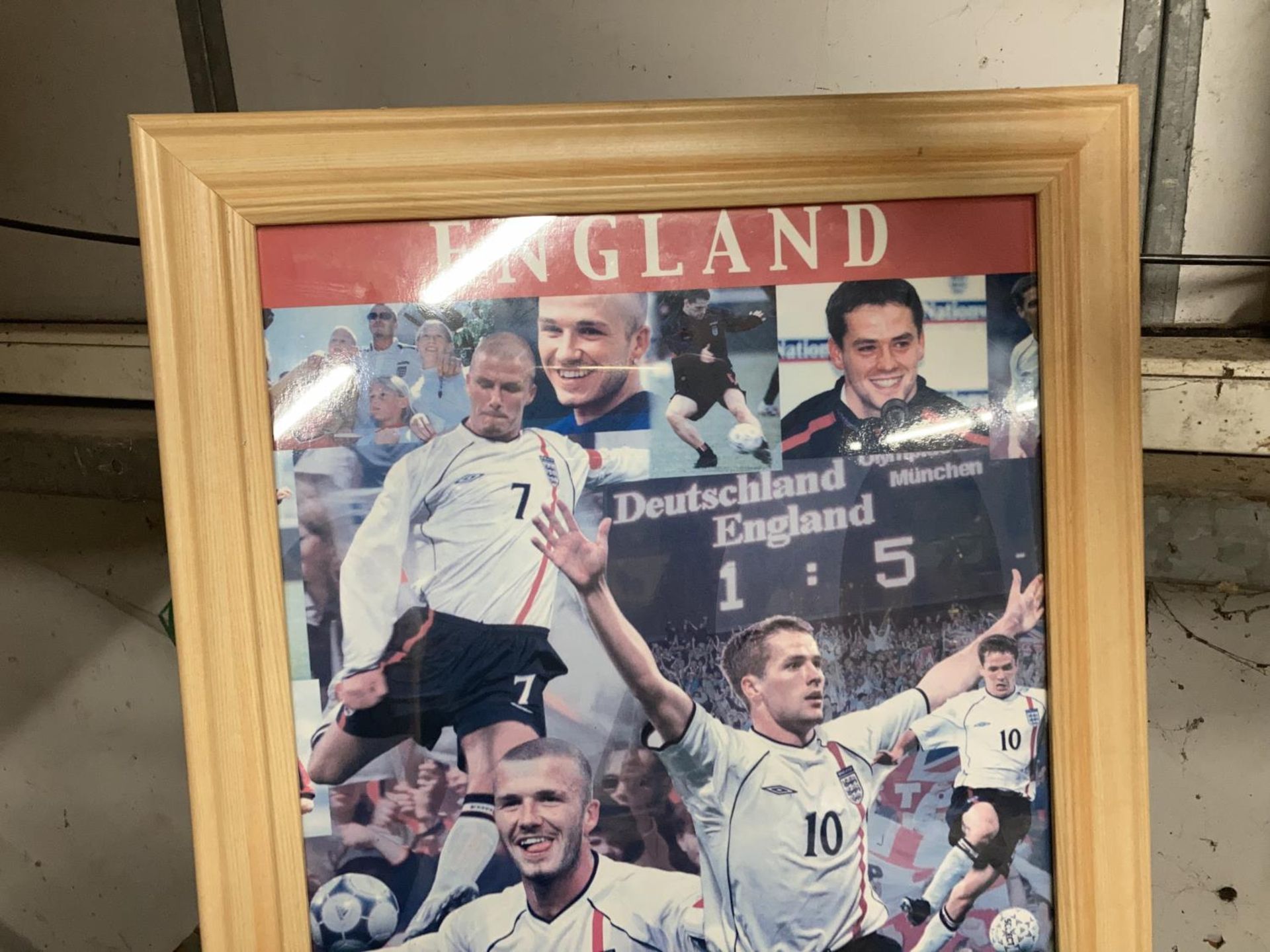 A MONTAGE OF ENGLAND FOOTBALLERS GERMANY 1 ENGLAND 5 - Bild 2 aus 3