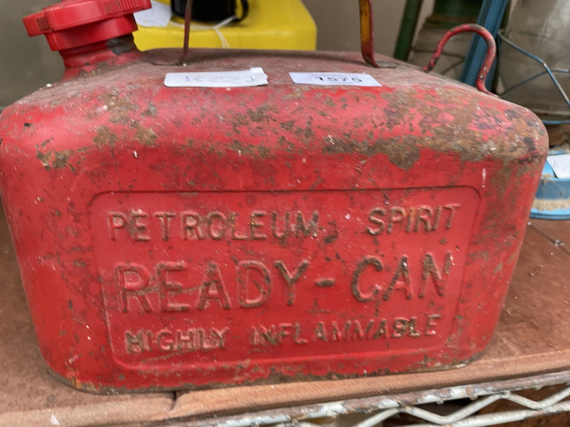 TWO METAL FUEL CANS - Image 3 of 3