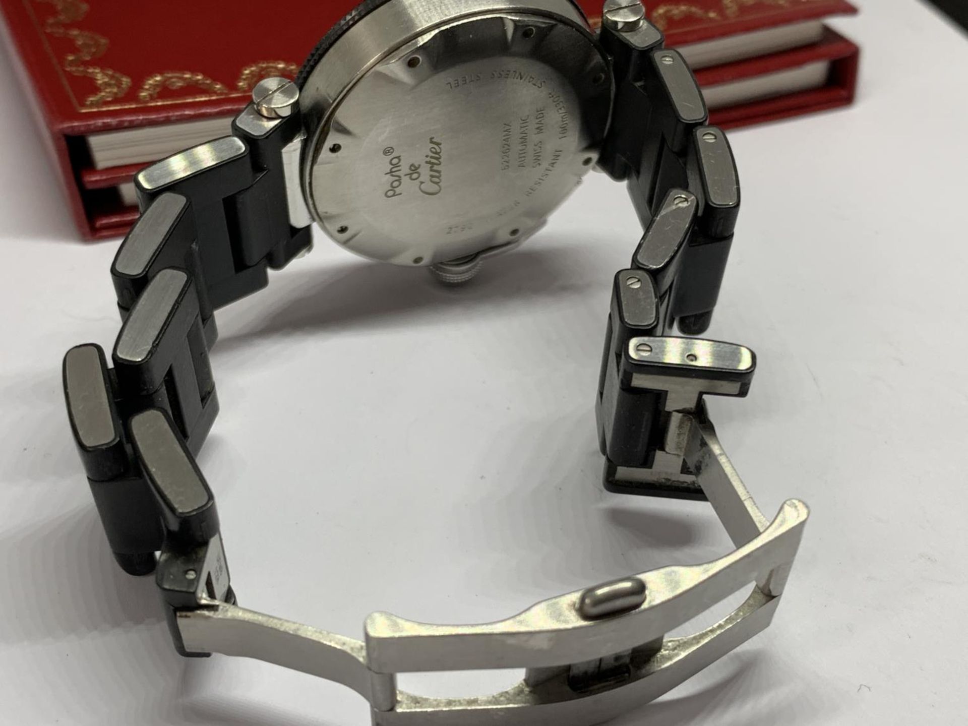 A CARTIER SEATIMER AUTOMATIC WATCH REF 2790 - Image 3 of 5
