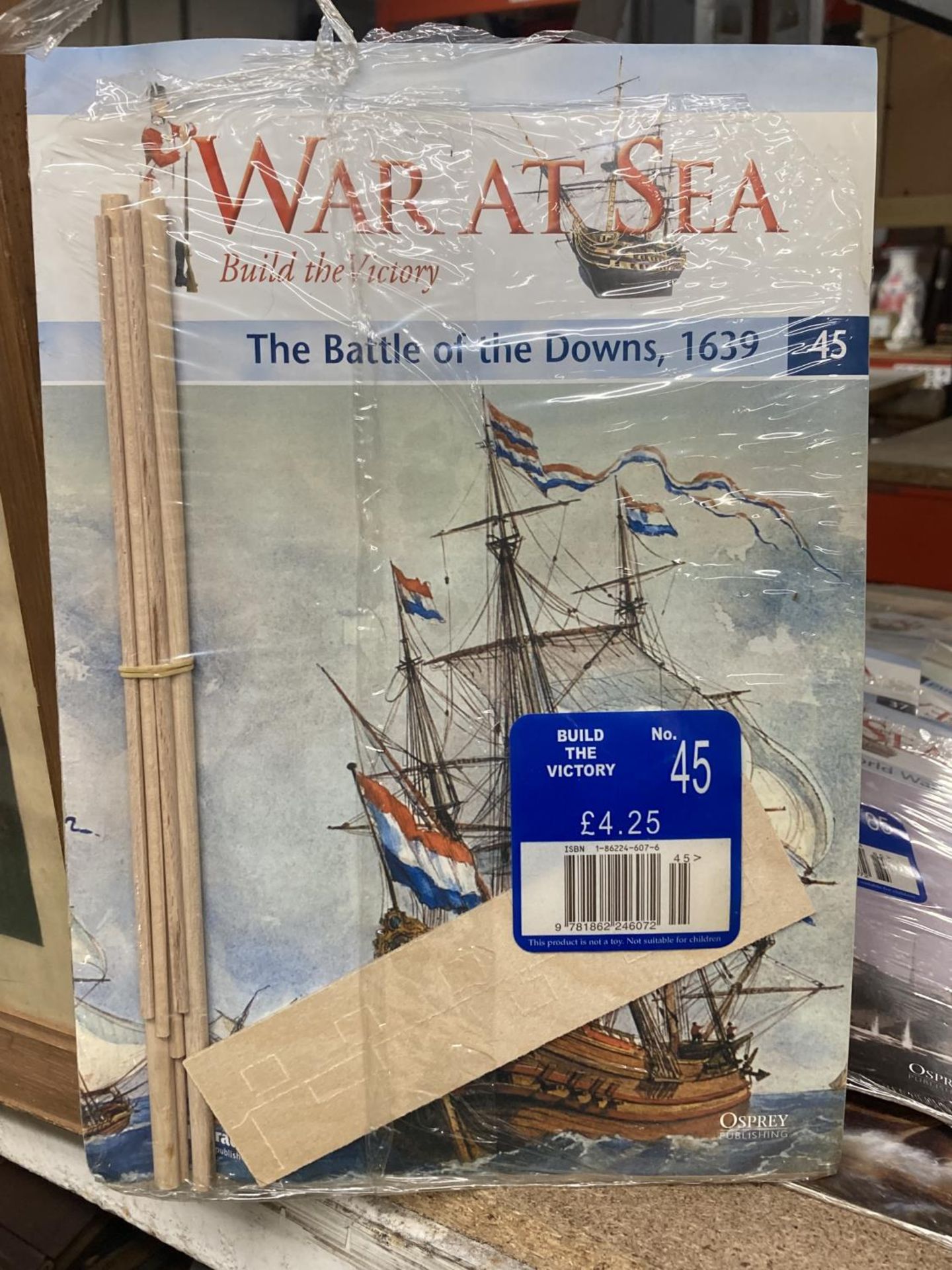 WAR AT SEA MAGAZINES BUILD THE VICTORY WITH PARTS - Image 4 of 4