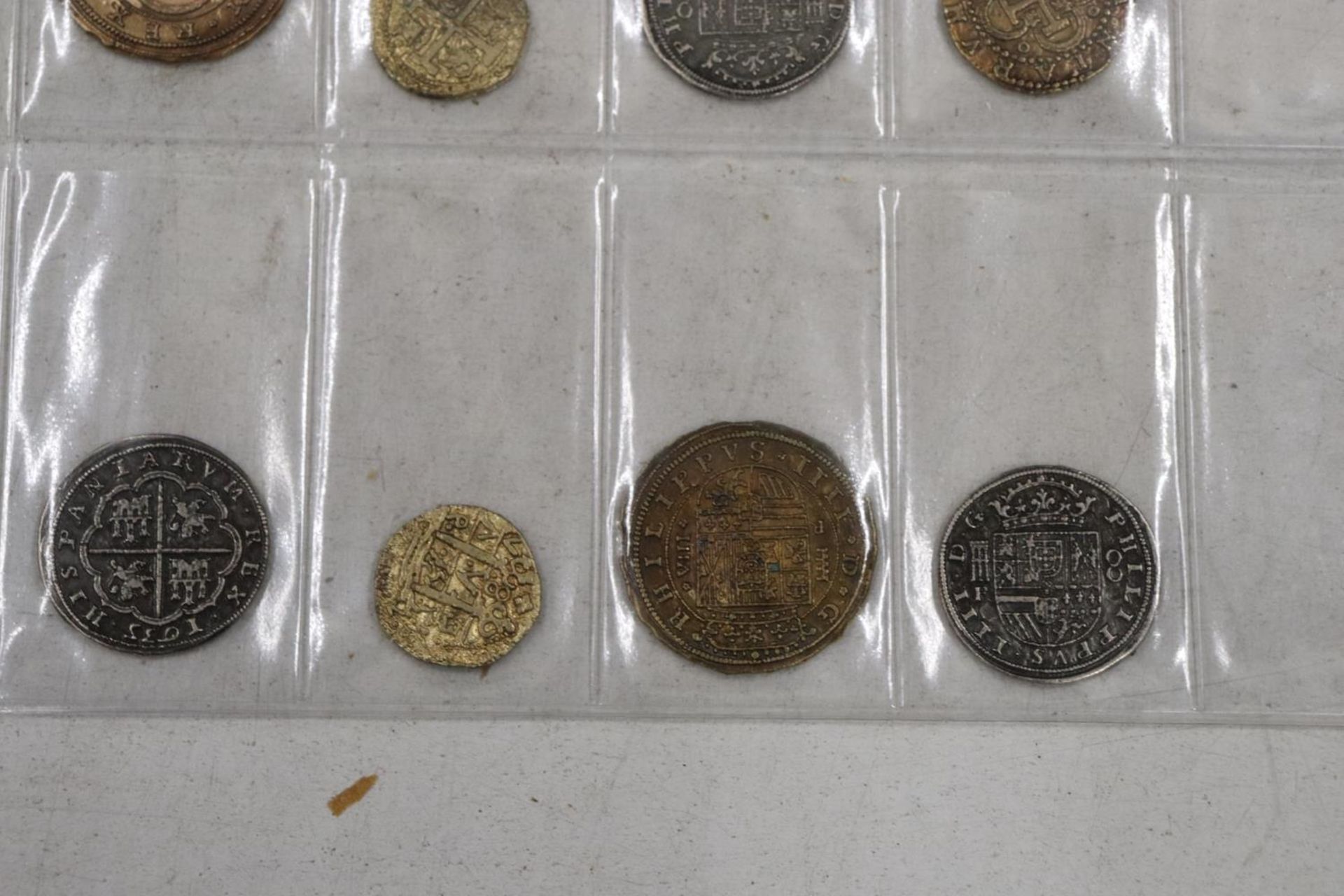 AN EMPEROR NERO COIN, TWO JEWISH COINS AND EIGHT OTHERS - Image 4 of 5