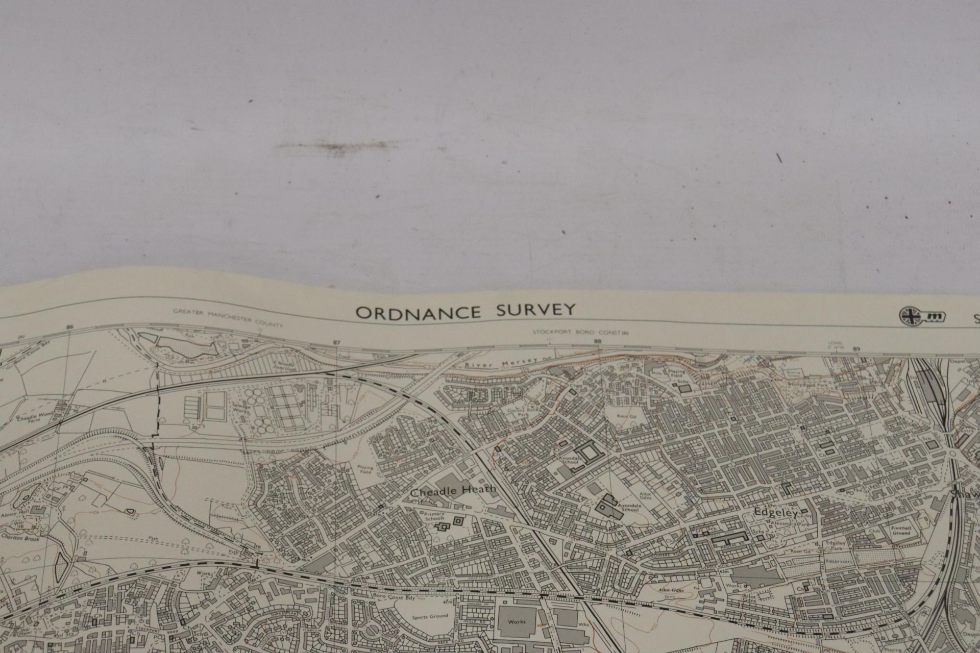 A LARGE QUANTITY OF ORDNANCE SURVEY MAPS TO INCLUDE GREATER MANCHESTER COUNTY, CHESTER, CHESHIRE, - Bild 5 aus 11