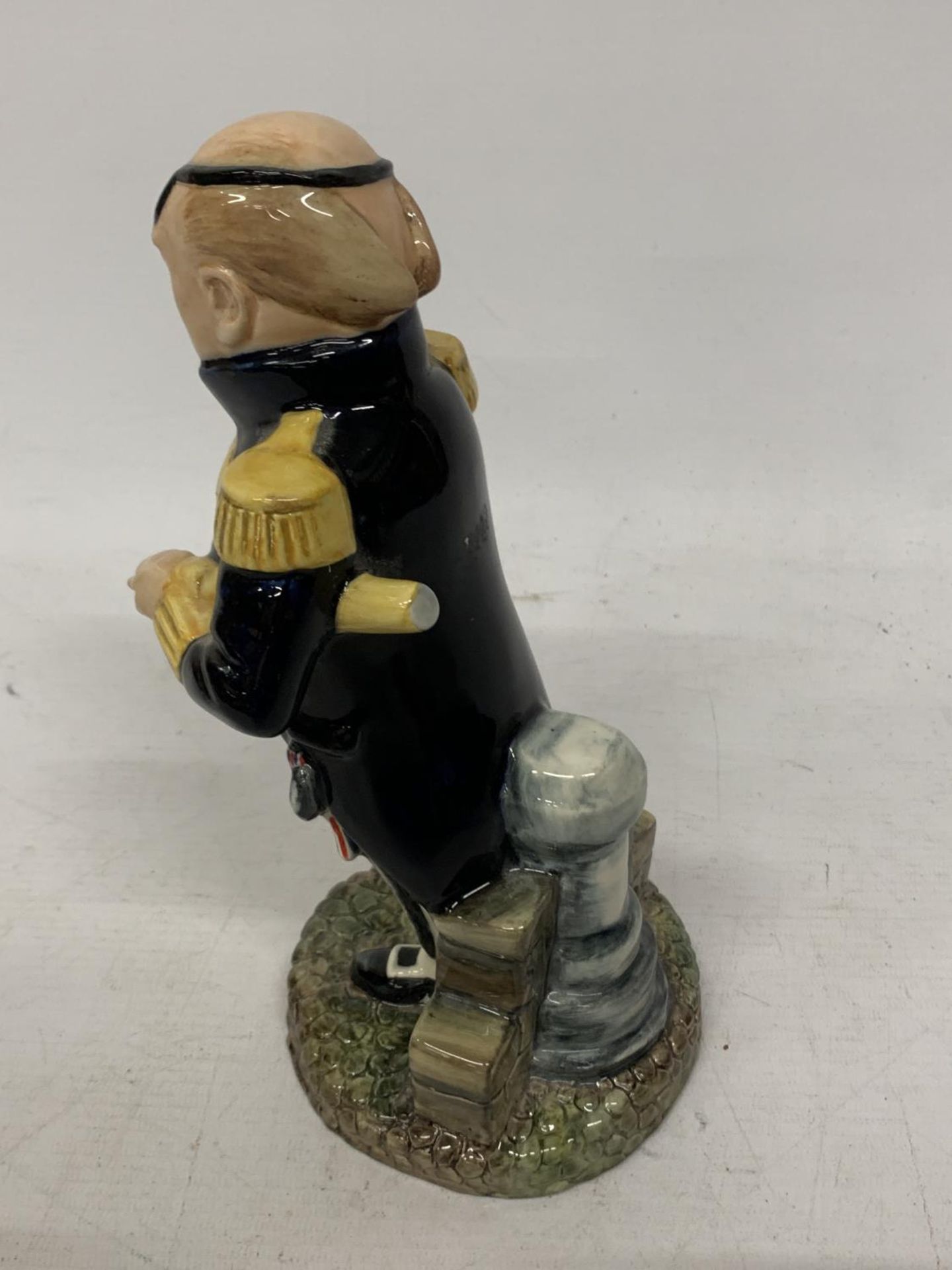 A BAIRSTOW POTTERY WINSTON CHURCHILL FIGURE "FIRST SEA LORD" - LIMITED EDITION NO. 16 - Image 3 of 4