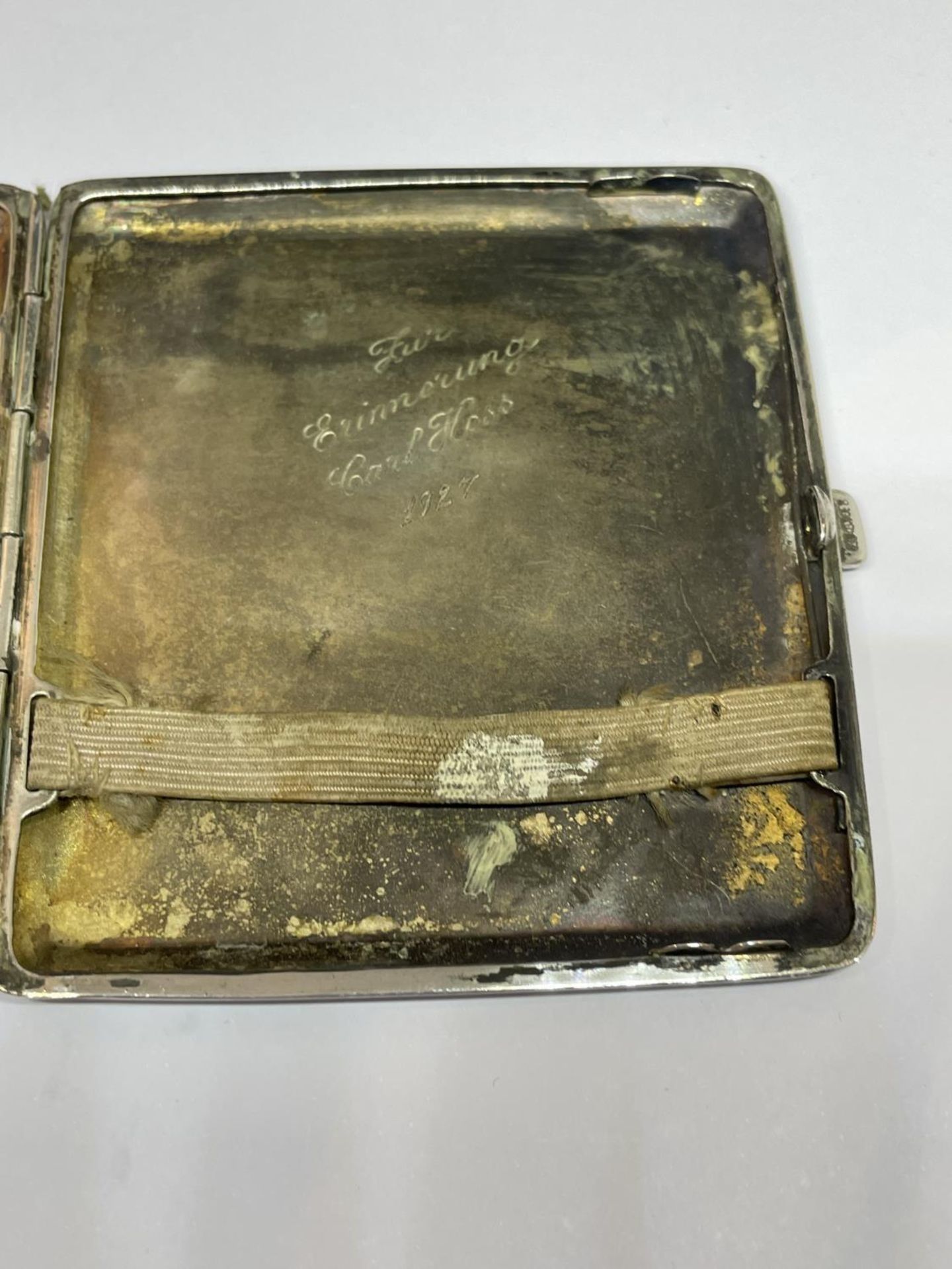 A MARKED 835 SILVER CIGARETTE CASE - Image 3 of 4