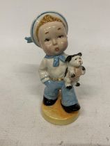 A LORNA BAILEY HAND PAINTED AND SIGNED SUNSHINE BOY COLOURWAY 1/1