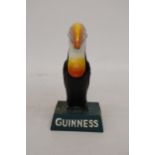 A CAST GUINNESS TOUCAN FIGURE