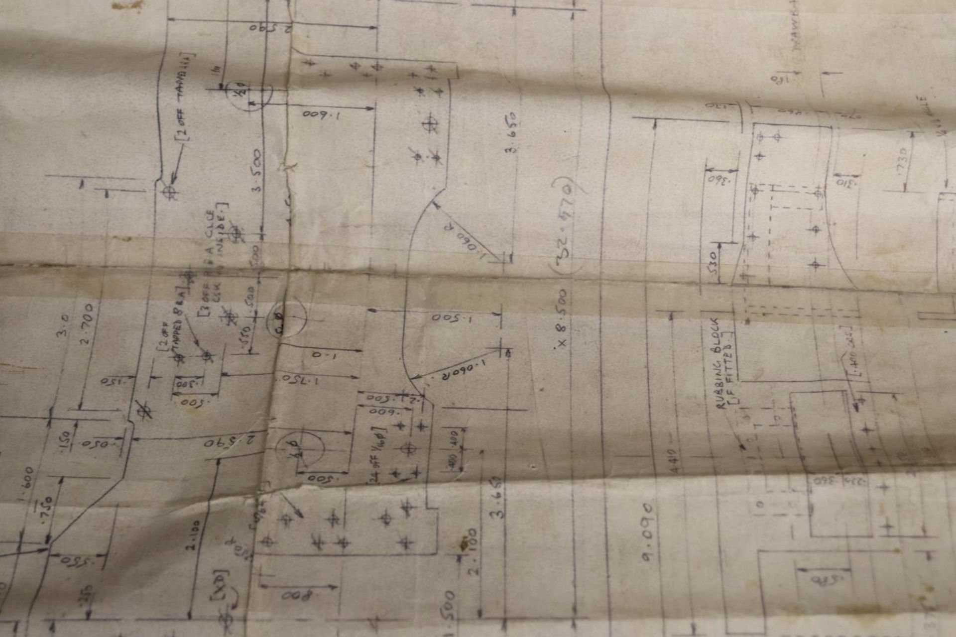 TWO RAILWAY SCHEMATICS TO INCLUDE, L. M. S. R. 4-6-2 TENDER LOCO 'DUCHESS OF BUCCLEUCH AND A - Image 5 of 5