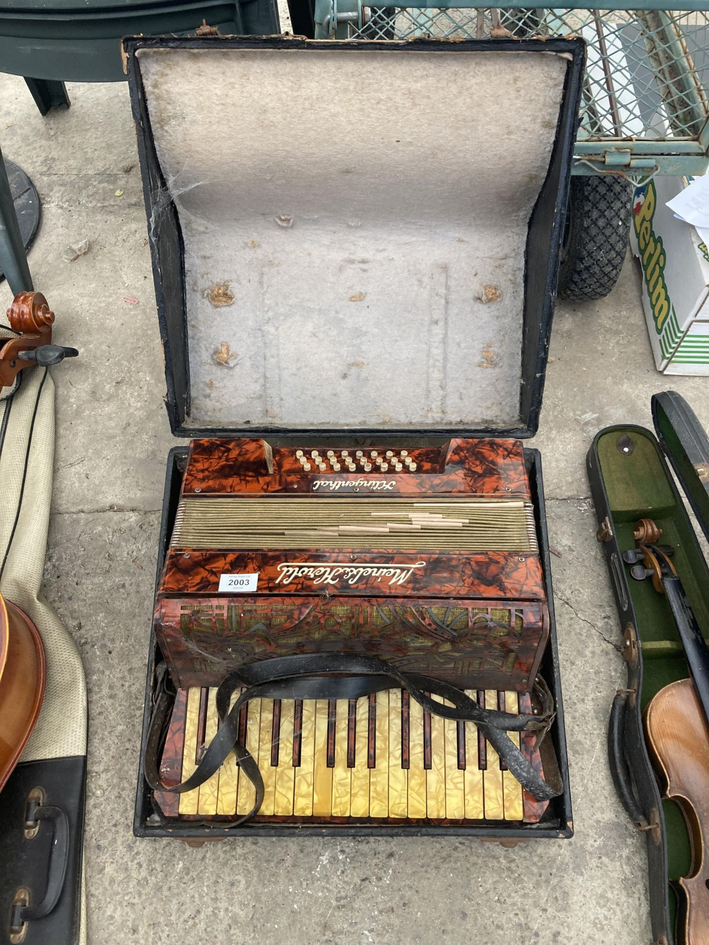 A MEINEL & HAROLD ACCORDIAN