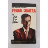 A LARGE CANVAS PRINT OF FRANK SINATRA IN 'THE BIG SHOW', 49CM X 81CM