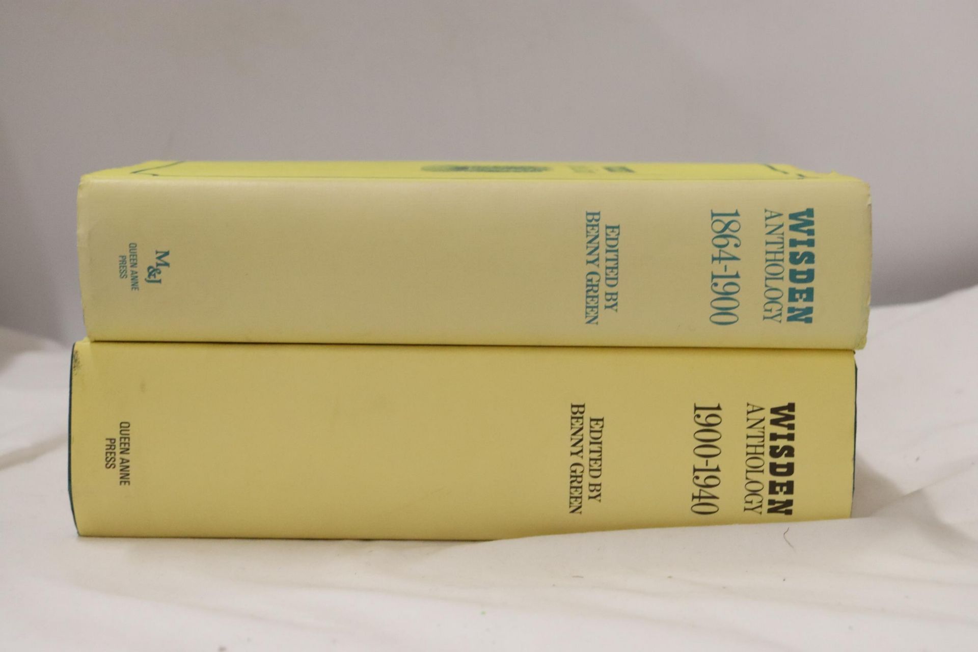 TWO WISDEN ANTHOLOGIES, 1864-1900 AND 1900-1940 - Image 3 of 3