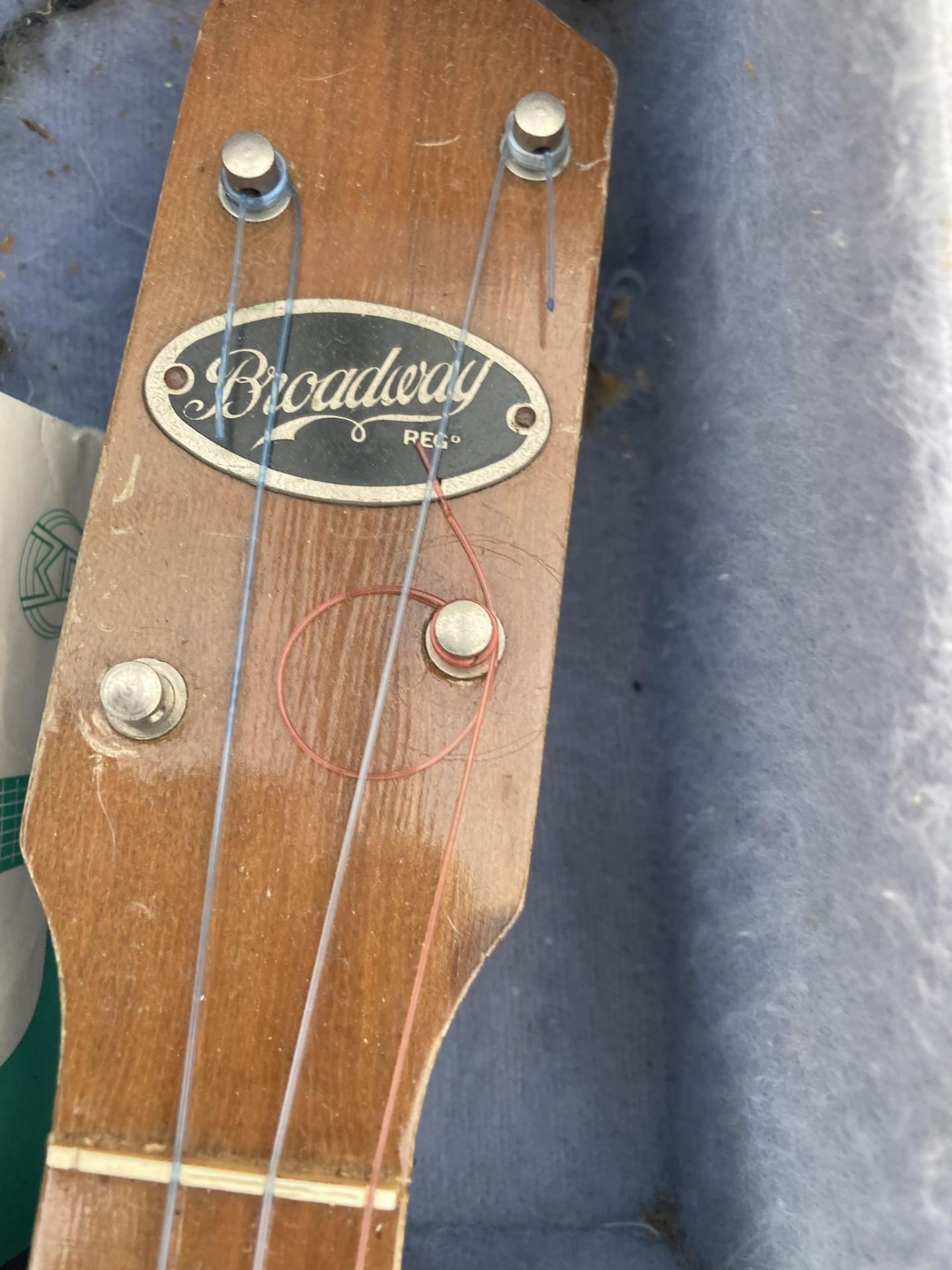 A MANDOLIN AND A UKULELE WITH CASE - Image 3 of 4