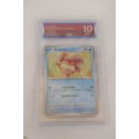 A GRADED POKEMON 10/10 MINT GOLDEEN