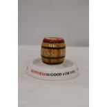 A MINTONS GUINESS ADVERTISING ASHTRAY