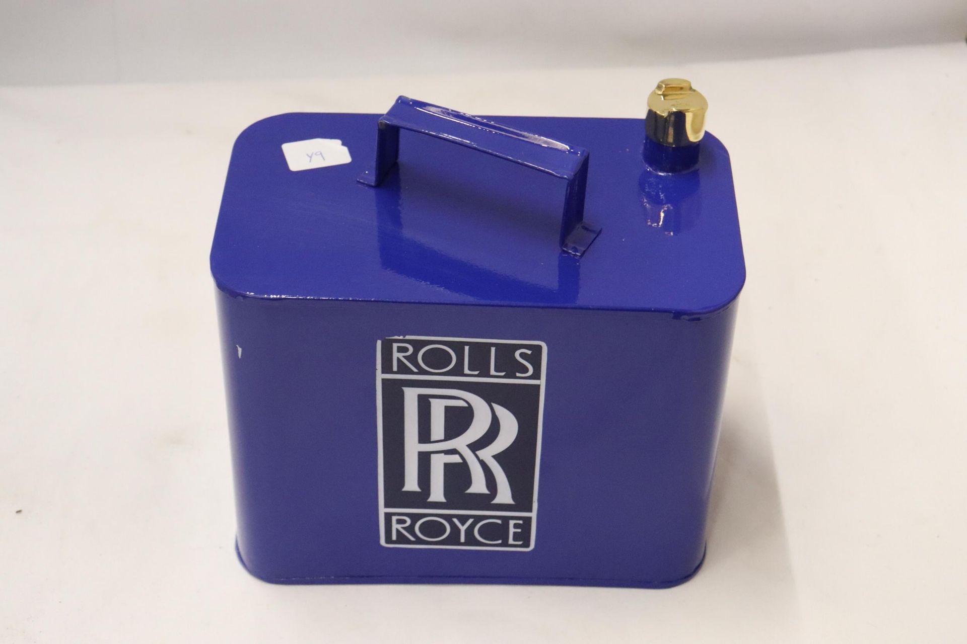A BLUE ROLLS ROYCE OIL CAN - Image 2 of 6