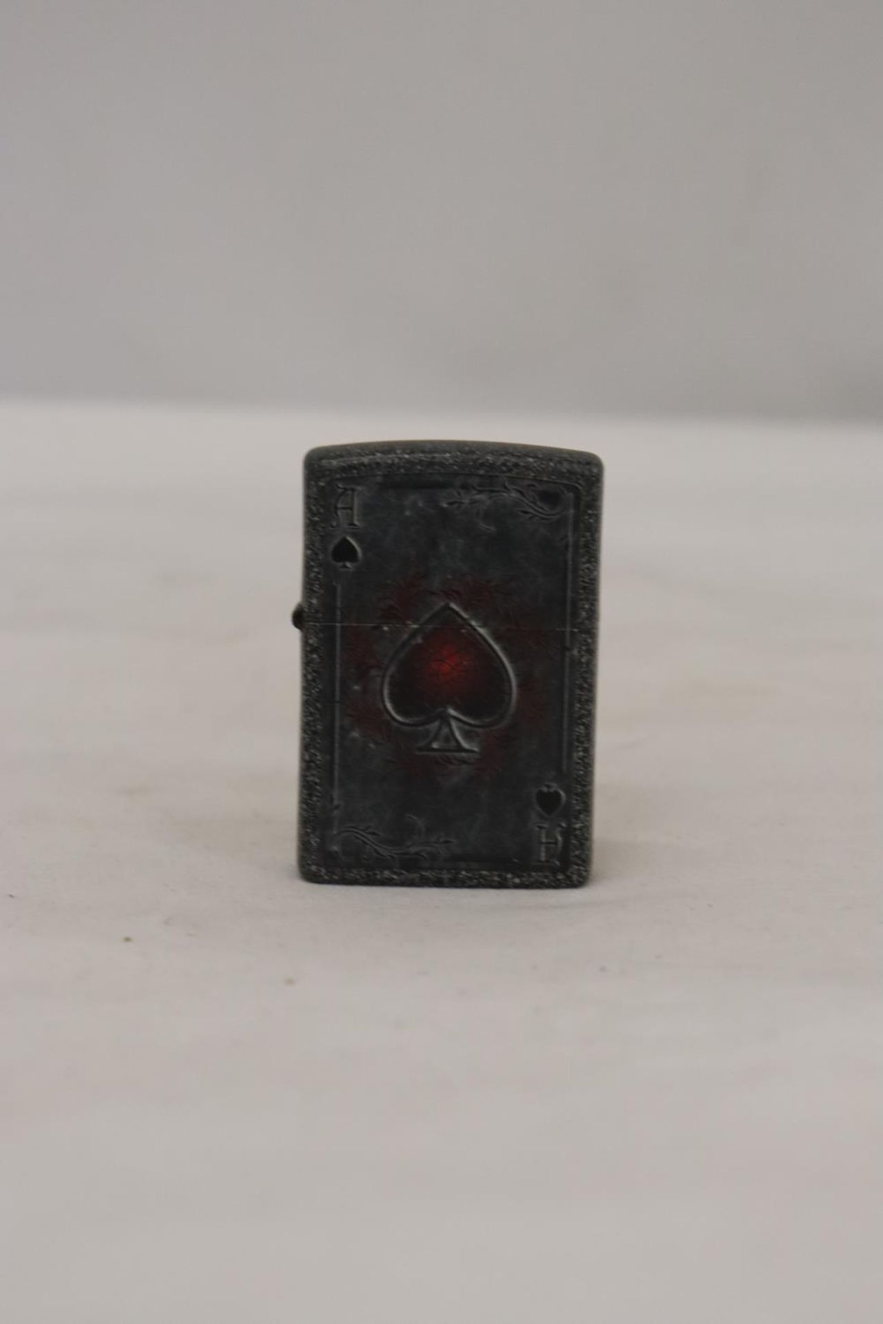 A ZIPPO, BRADFORD, ACE OF SPADES LIGHTER - Bild 6 aus 6