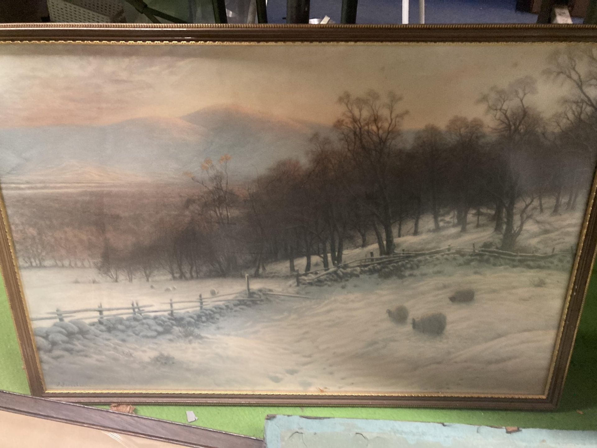 THREE FRAMED PRINTS TO INCLUDE A JOSEPH FARQUHARSON - Image 4 of 4