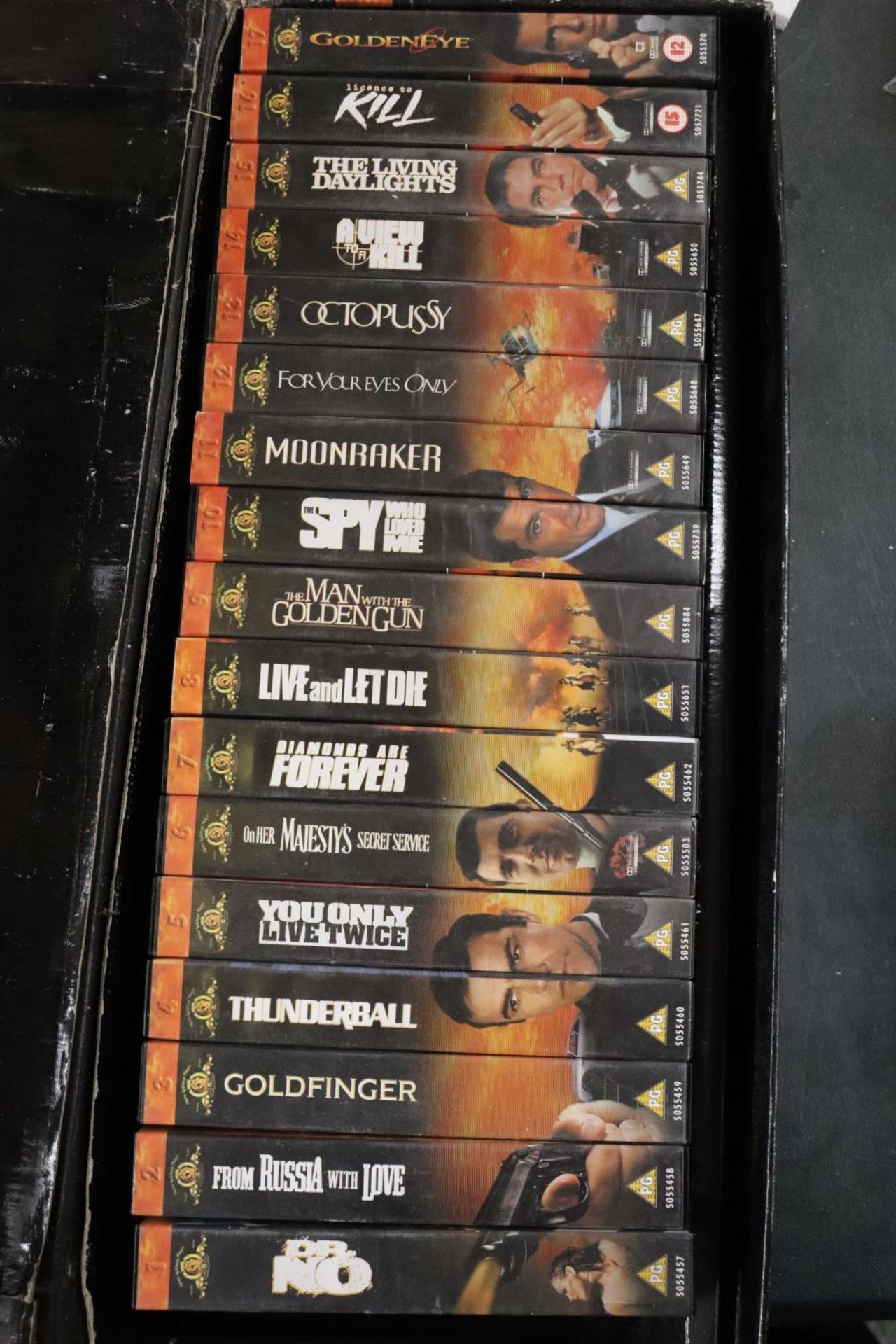 A BOXED SET OF VHS CASSETTES THE JAMES BOND 007 COLLECTION - Image 4 of 5