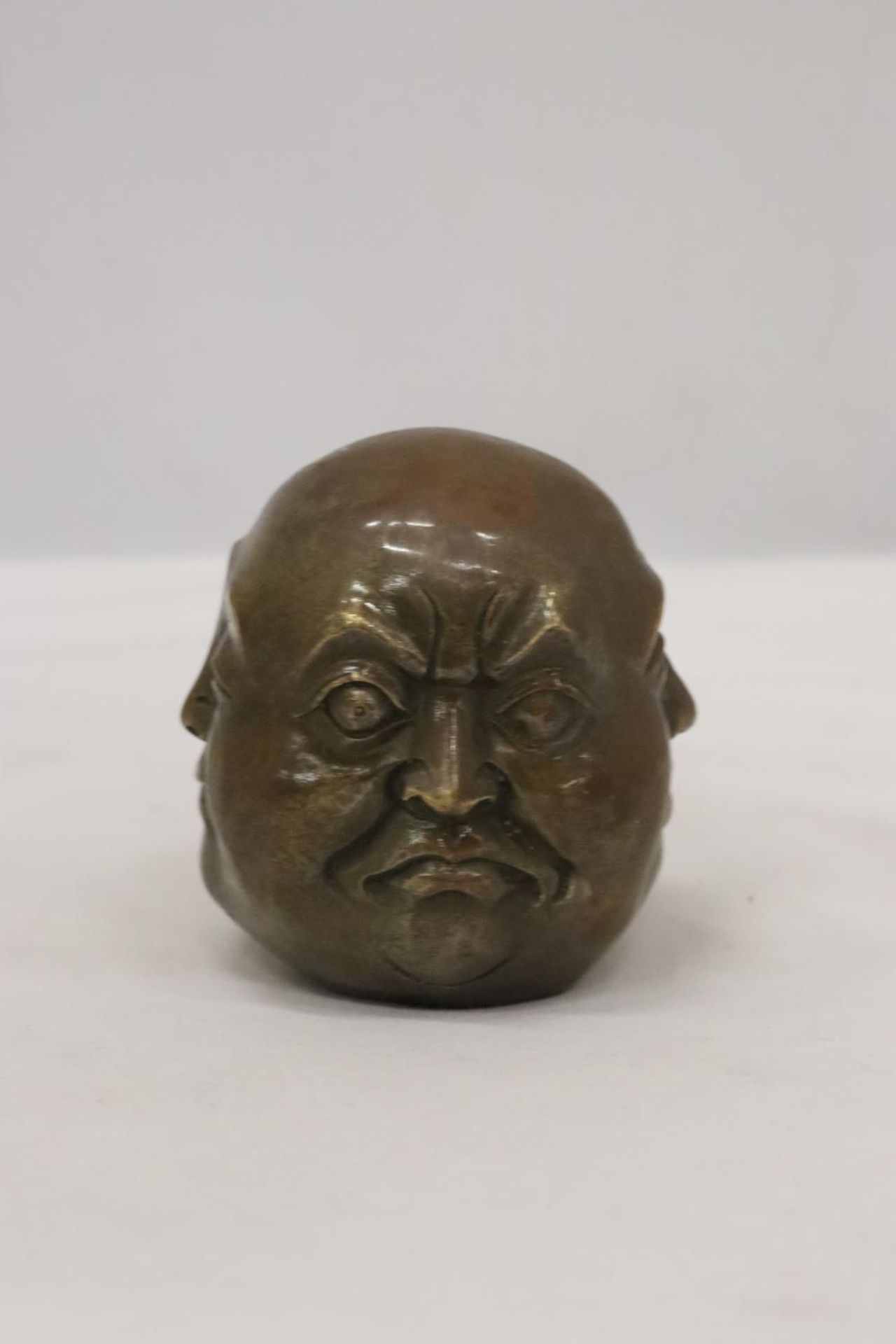 ABRONZE FOUR FACED BUDDAH, HEIGHT 8CM - Image 2 of 5