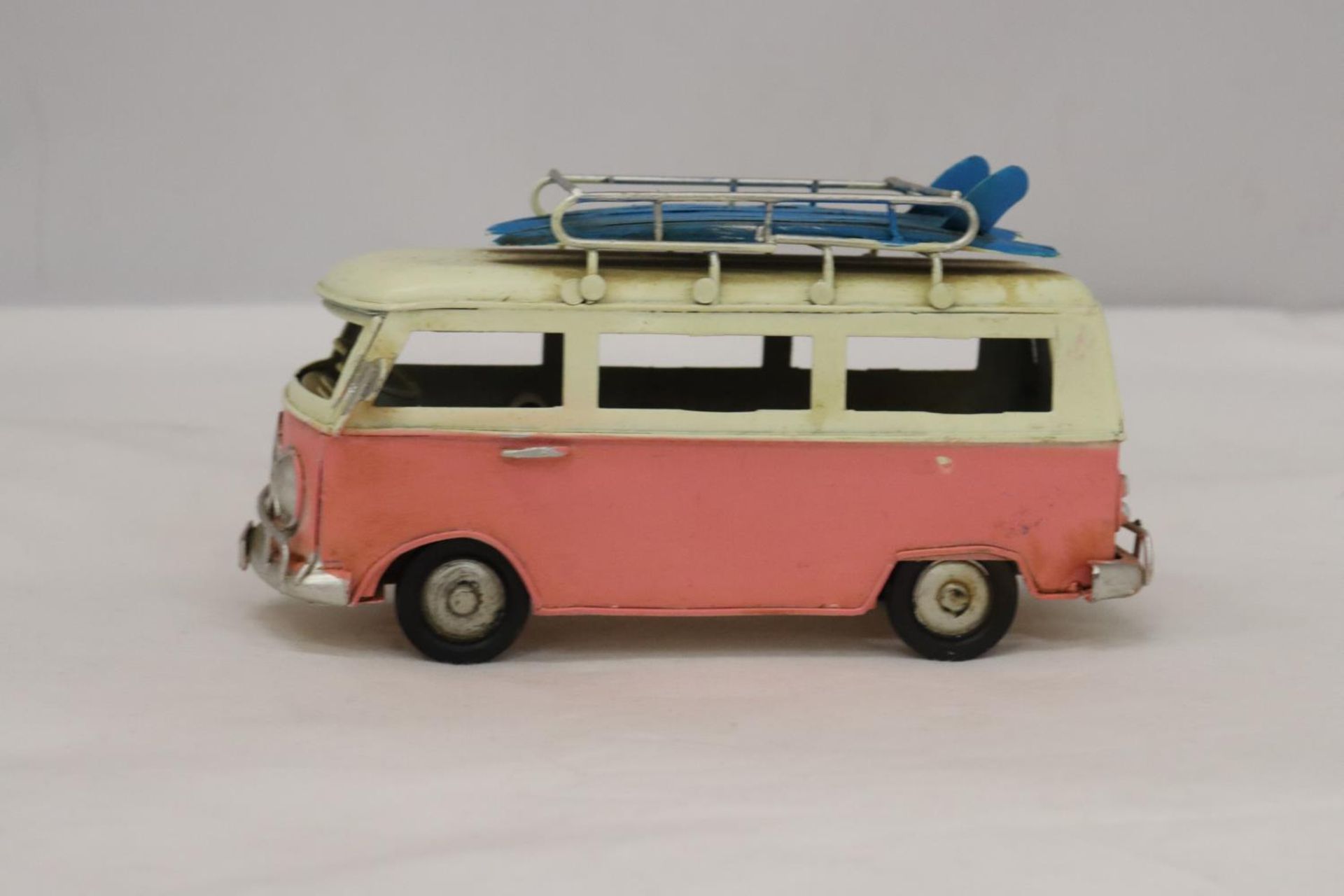 A TIN PLATE VOLKSWAGON SURFING CAMPER VAN - Image 3 of 6