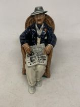 A ROYAL DOULTON TAKING THINGS EASY FIGURE