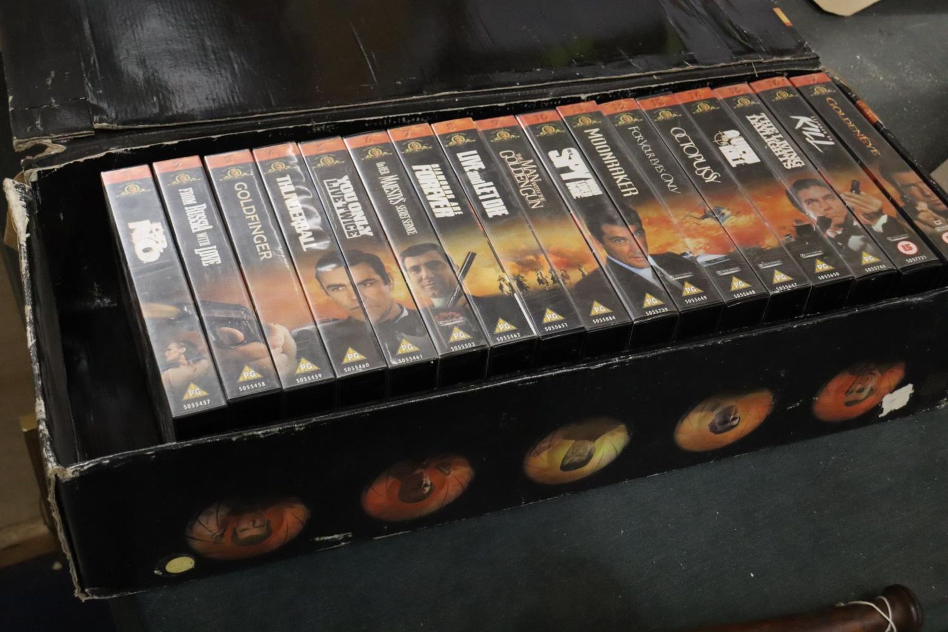 A BOXED SET OF VHS CASSETTES THE JAMES BOND 007 COLLECTION - Image 5 of 5