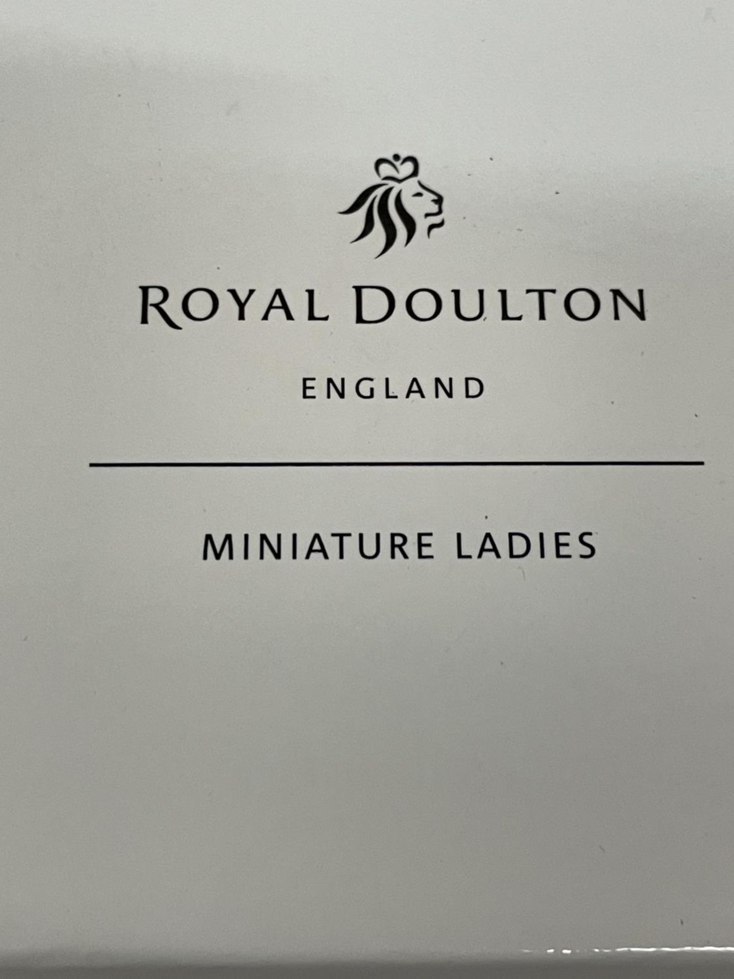 TWO BOXED ROYAL DOULTON MINIATURE FIGURES - JENNIFER AND PATRICIA - Image 6 of 6