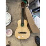 A SMALL ACOUSTIC GUITAR