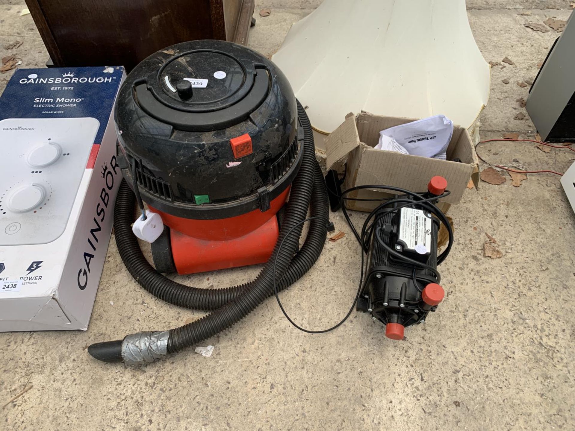 A HENRY HOOVER AND A PRO PUMP