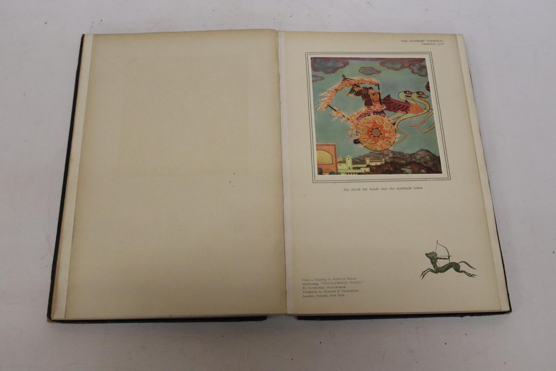 TWO LARGE VOLUMES OF "THE BOOKMAN" 1913-1914 AND 1918-1919 - Image 4 of 8