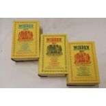 THREE HARDBACK COPIES OF WISDEN'S CRICKETER'S ALMANACKS, 1971. 1972 AND 1973. THESE COPIES ARE IN