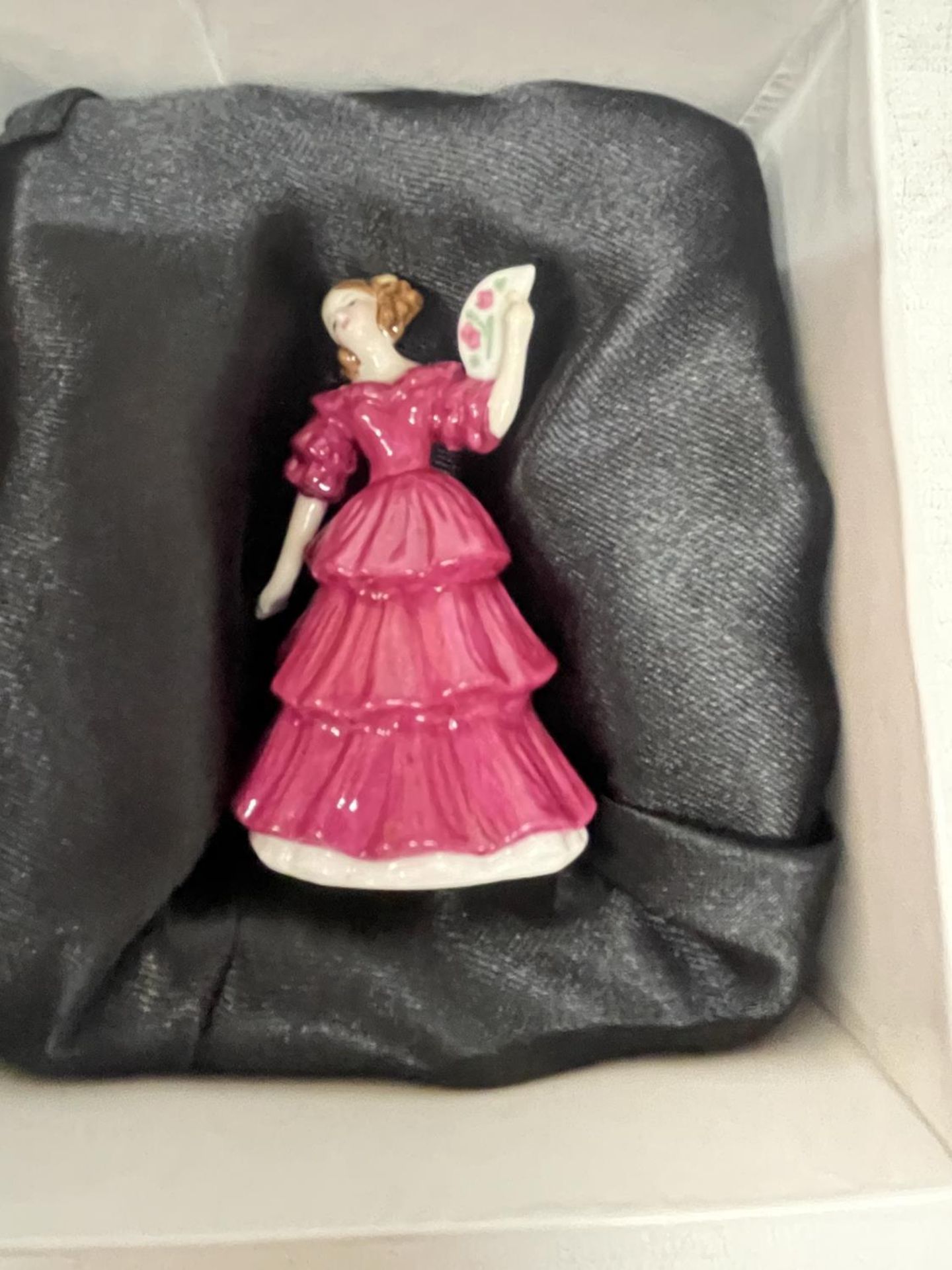 TWO BOXED ROYAL DOULTON MINIATURE FIGURES - JENNIFER AND PATRICIA - Image 3 of 6