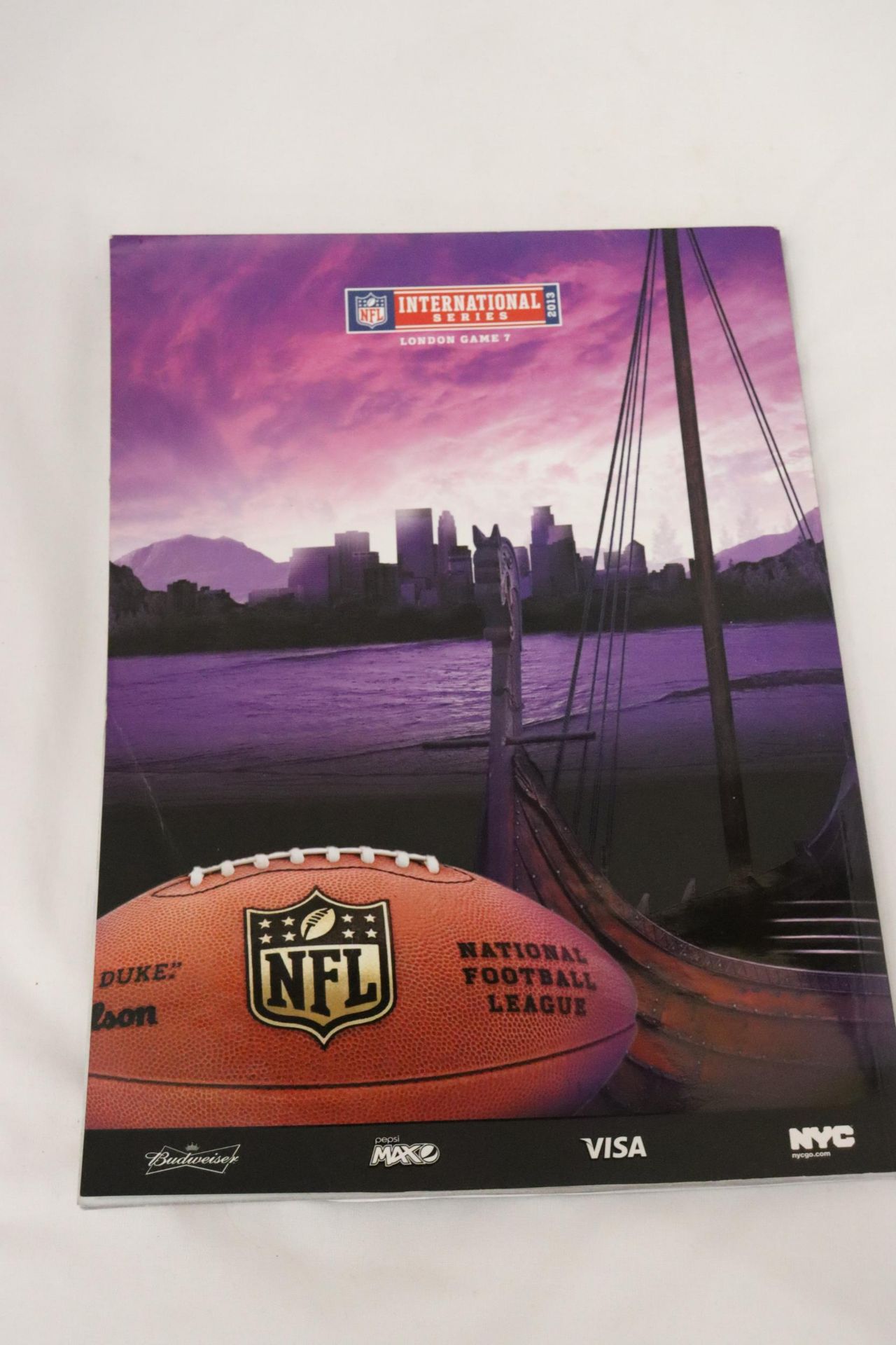 A 115 PAGE WEMBLEY PROGRAMME 2013 STEELERS -V- VIKINGS - Image 5 of 5