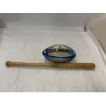 A SMALL SOUVENIR, LOUISVILLE, SLUGGER BASEBALL BAT, WITH THE INSCRIPTION, '37TH ANNUAL L I T,