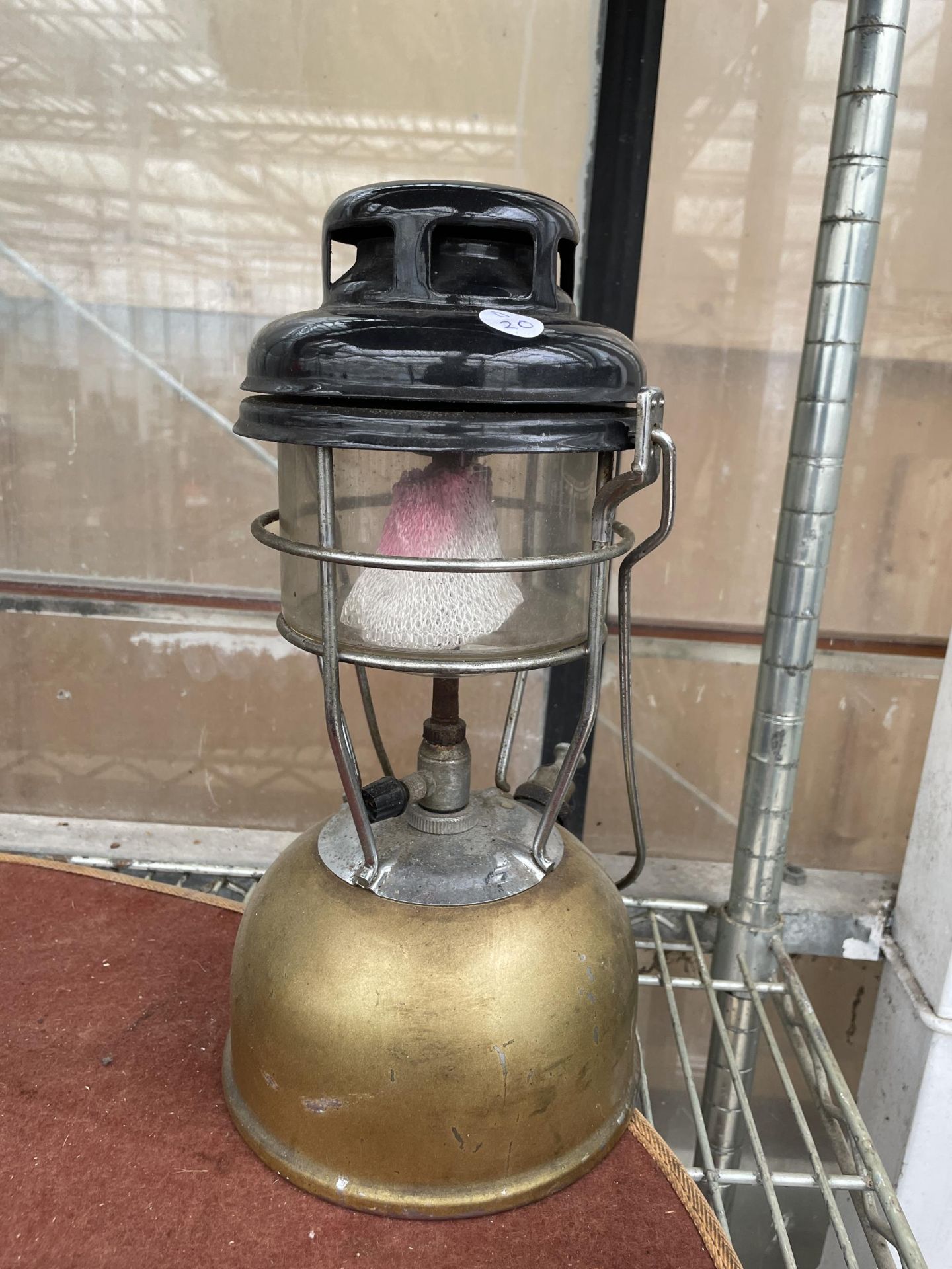 A VINTAGE TILLEY LAMP