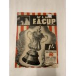 A RARE 1951, DAY AND MASON F A CUP ANNUAL PRICED ONE SHILLING