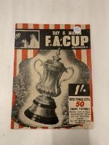 A RARE 1951, DAY AND MASON F A CUP ANNUAL PRICED ONE SHILLING