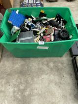 A LARGE BOX OF ASSORTED LEGO