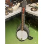 A MUSIMA BANJO WITH CASE