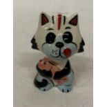 A LORNA BAILEY HAND PAINTED AND SIGNED GOOD CATCH FIGURE