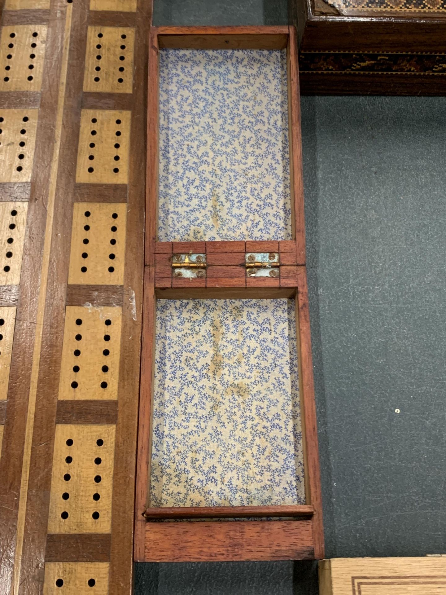 TWO CRIBBAGE BOARDS - Image 3 of 4