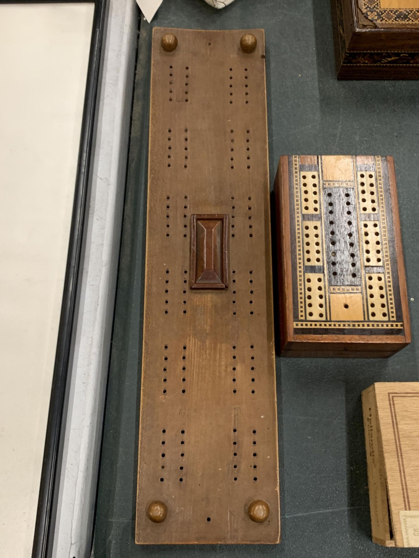 TWO CRIBBAGE BOARDS - Image 4 of 4