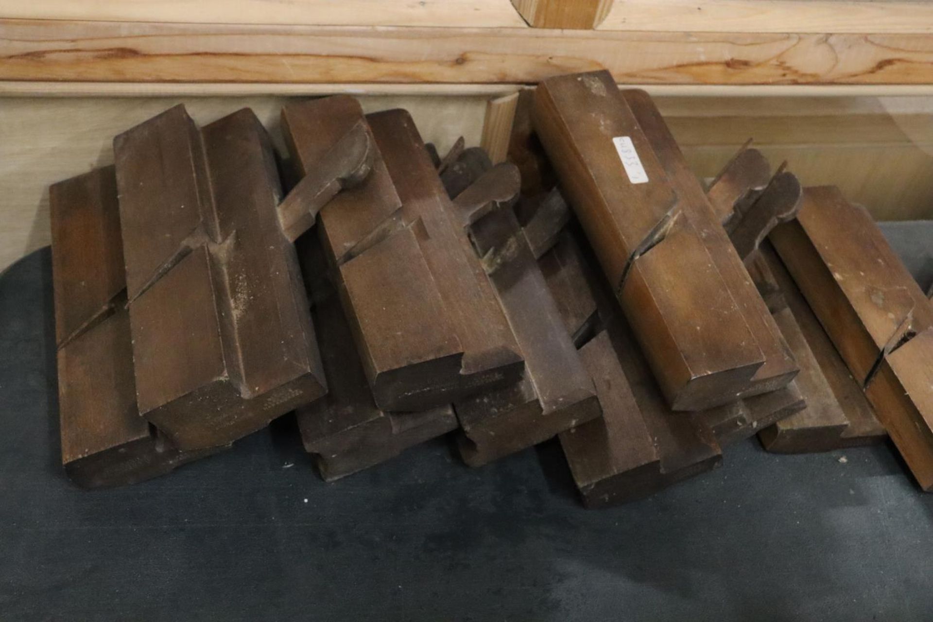 A QUANTITY OF WOODEN PLANES