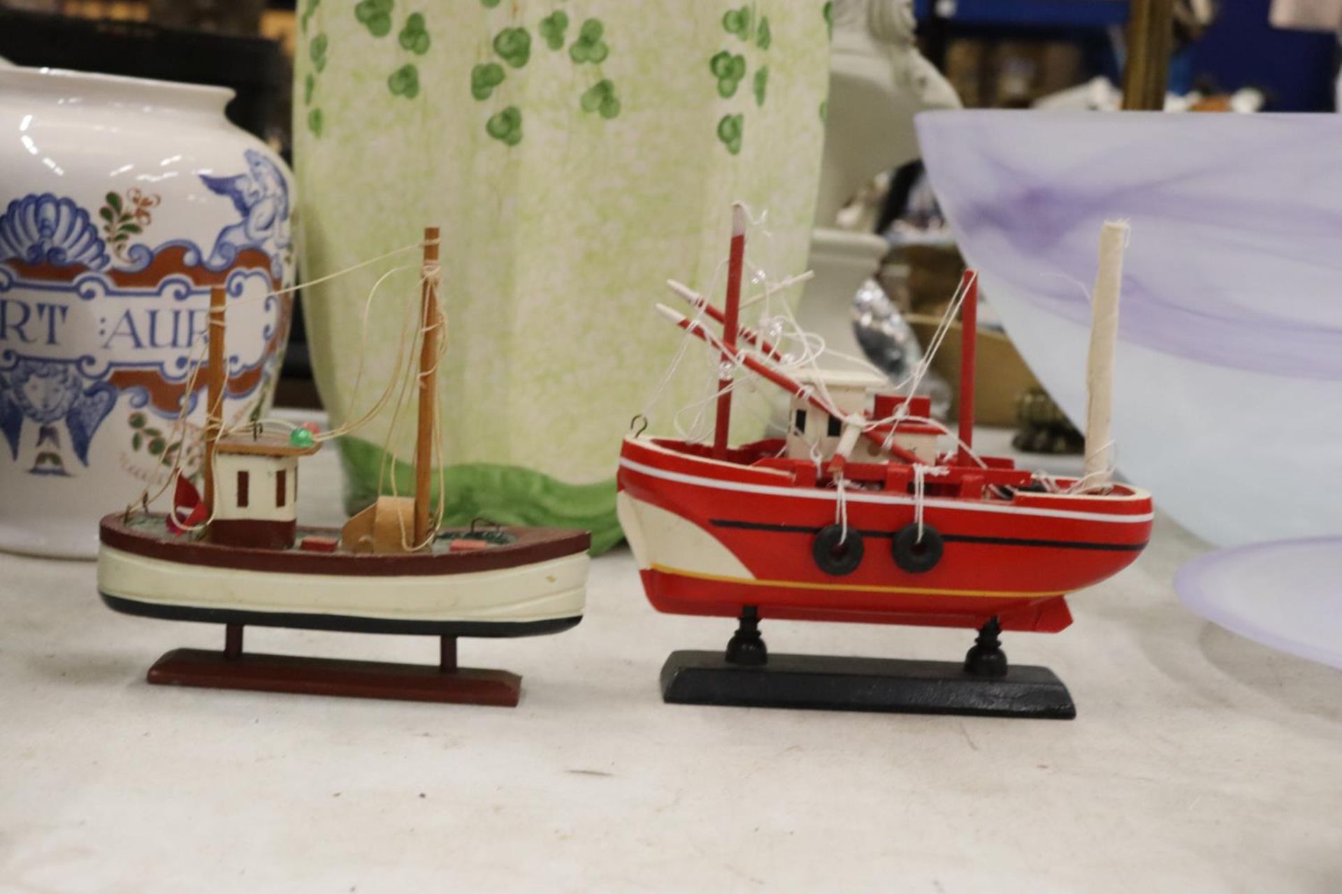 SIX MODELS OF TRAWLER FISHING BOATS - Image 6 of 6